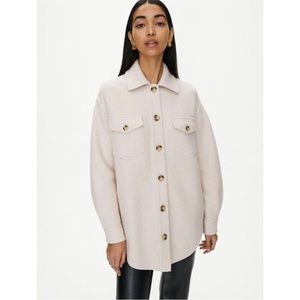 Aritzia Wilfred Free Ganna Shirt Jacket